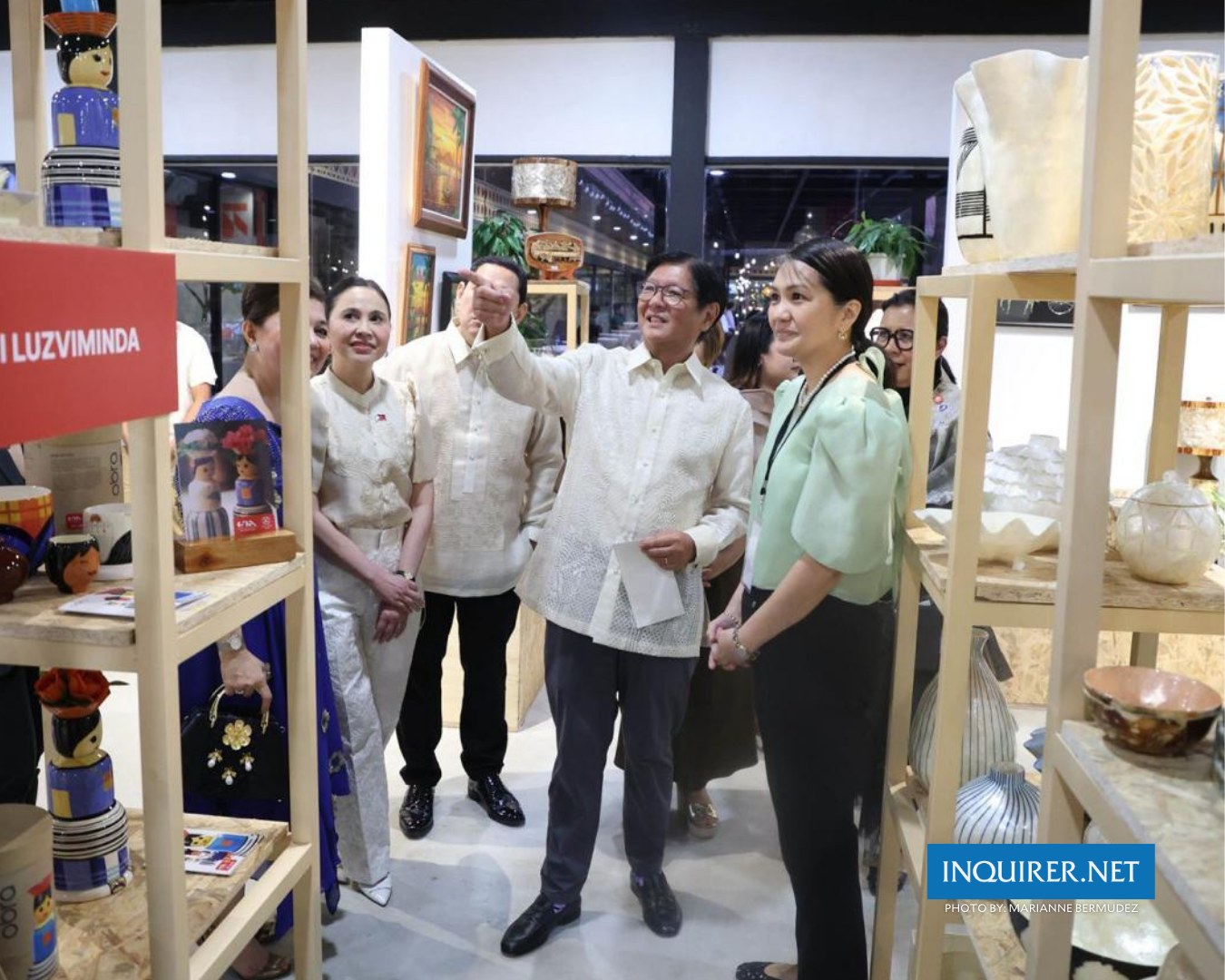 LOOK: Marcos leads reopening of Likhang Filipino Exhibition Halls