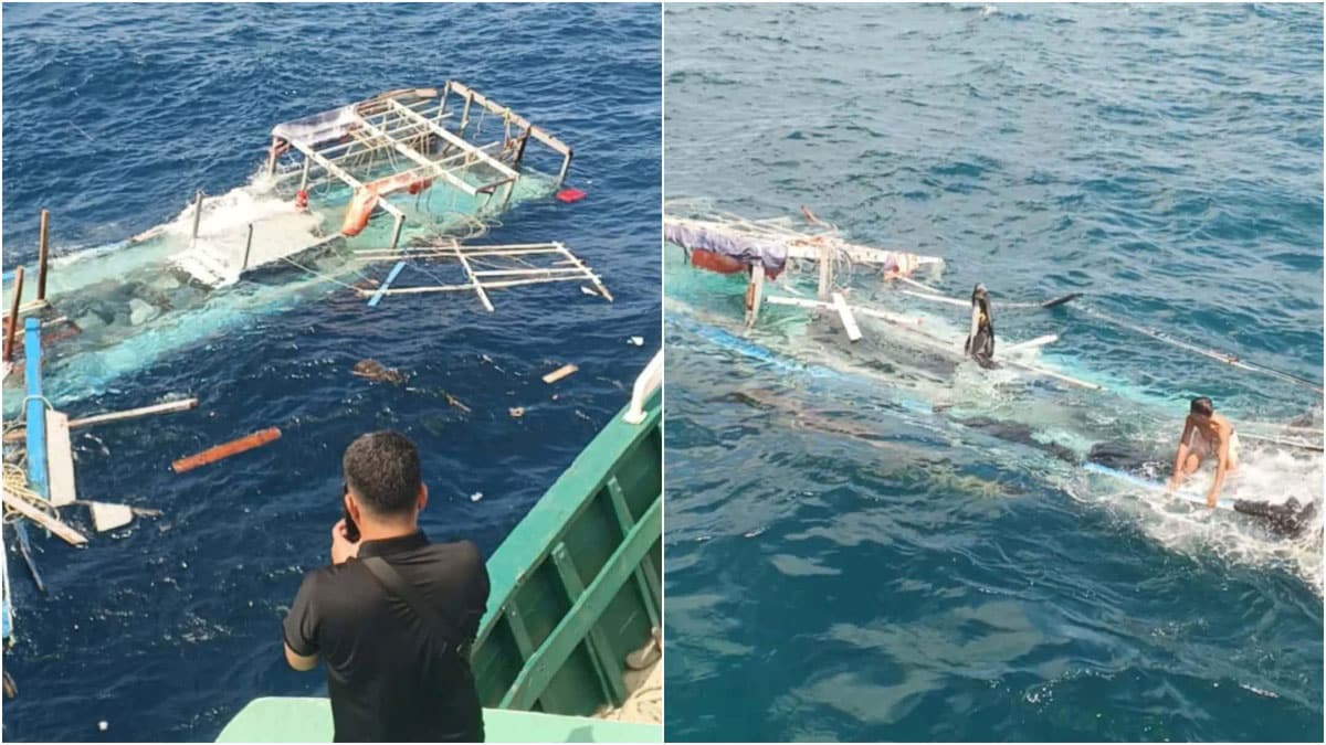 12 passengers, crew of sunken boat in Tawi-Tawi rescued, safe