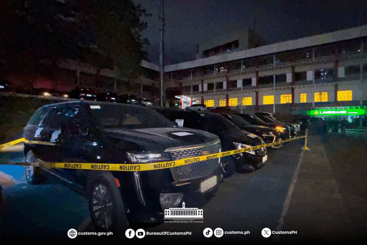 Incautados coches de lujo vinculados a Zaldy Co y entregados a ICI