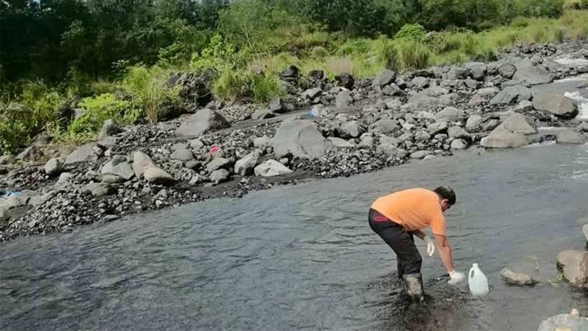 Water sources around Mayon checked for safety