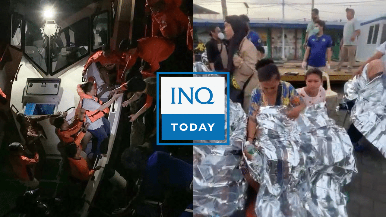 INQToday: 15 dead, 28 missing as ferry sinks in waters off Basilan