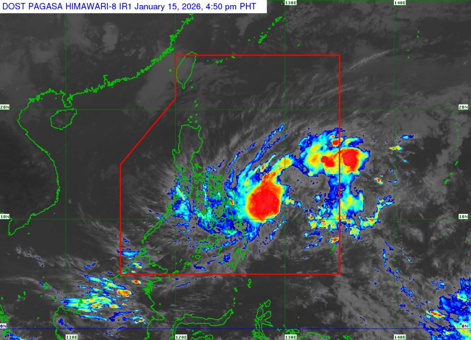 Ada strengthens to tropical storm; signal No. 1 raised in more areas