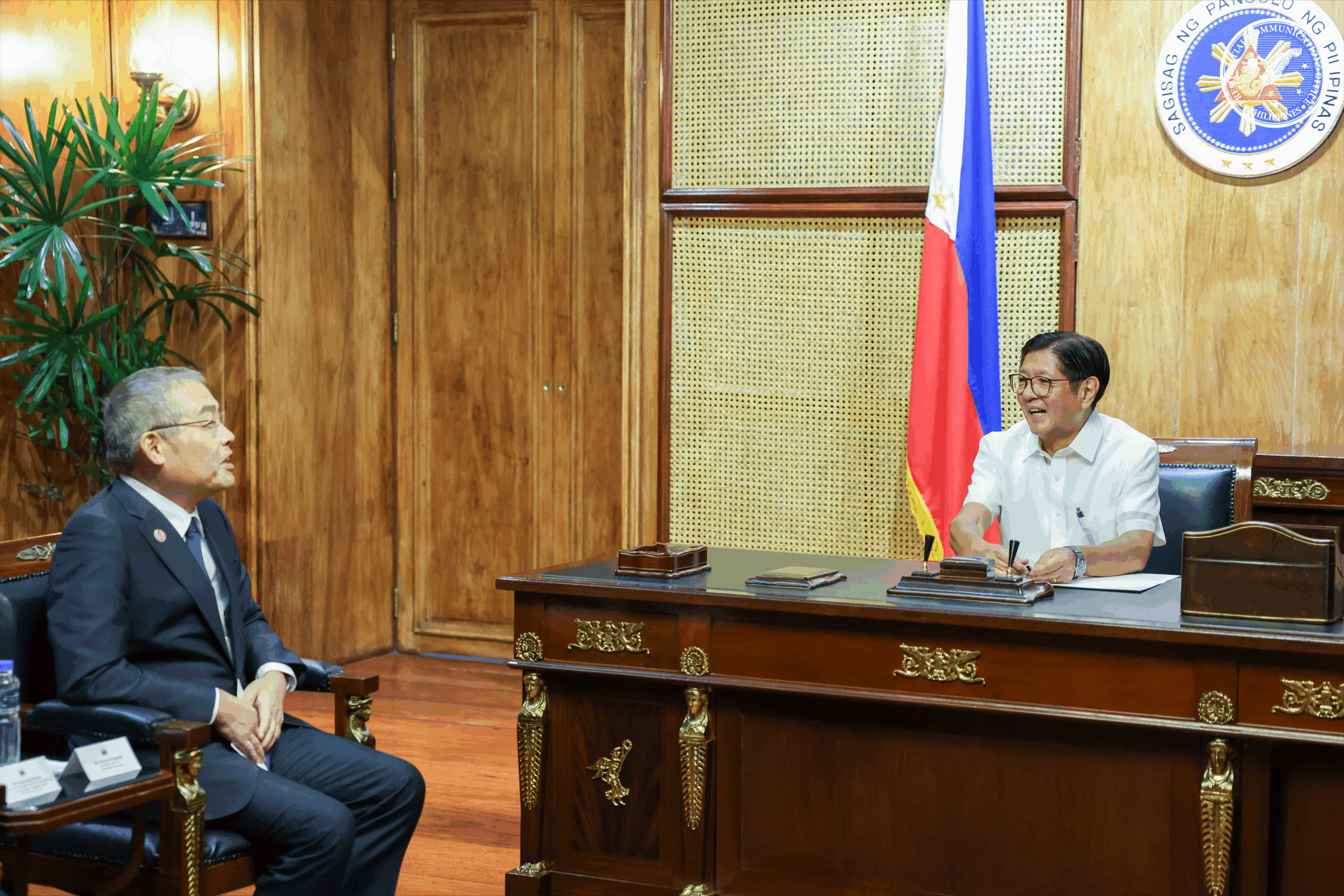Marcos meets Mitsubishi CEO to boost jobs, transport, wind energy