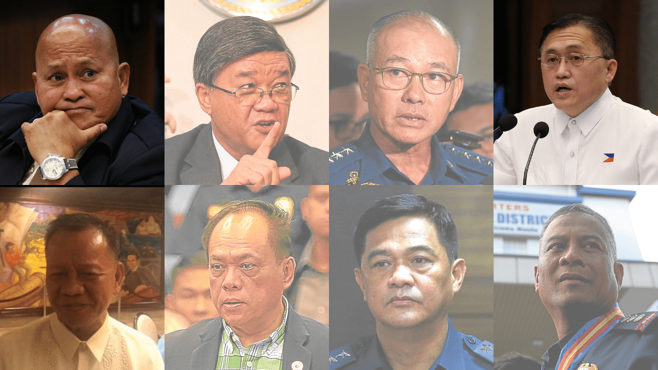 Dela Rosa, Go, Aguirre, 5 others bared as Duterte ‘co-perpetrators’