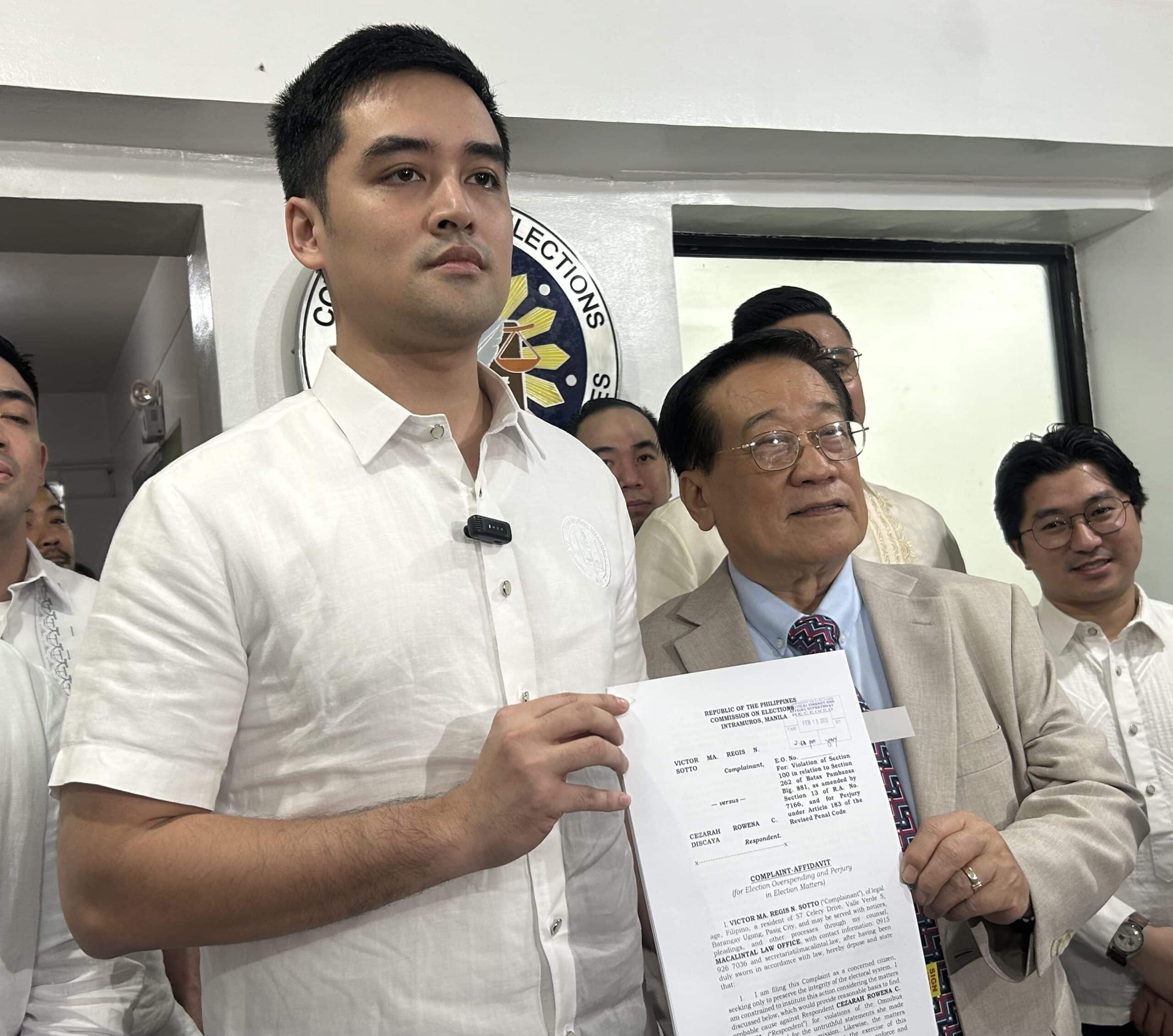 Vico Sotto files election case vs Sarah Discaya for alleged overspending