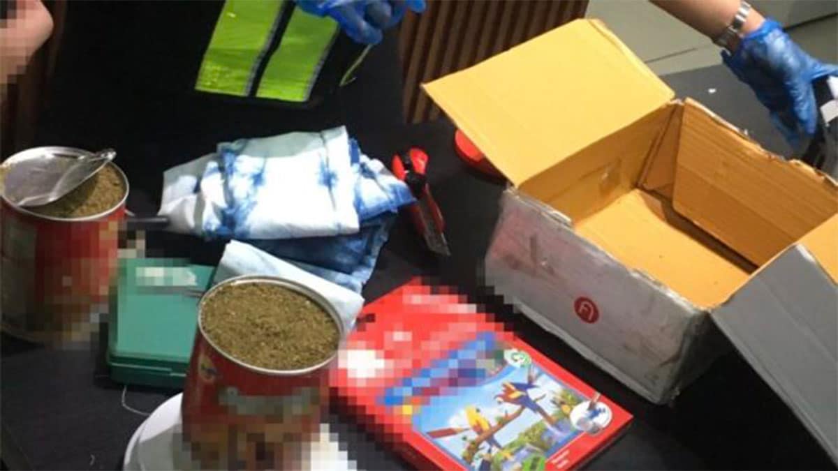 P8.91-M dried marijuana intercepted in parcels in Pasay mail hub