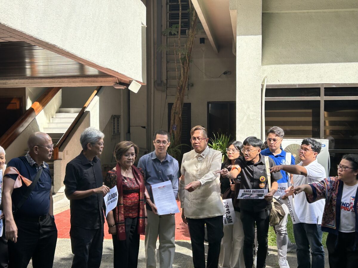 Sara Duterte impeachment: Civil society coalition files second complaint