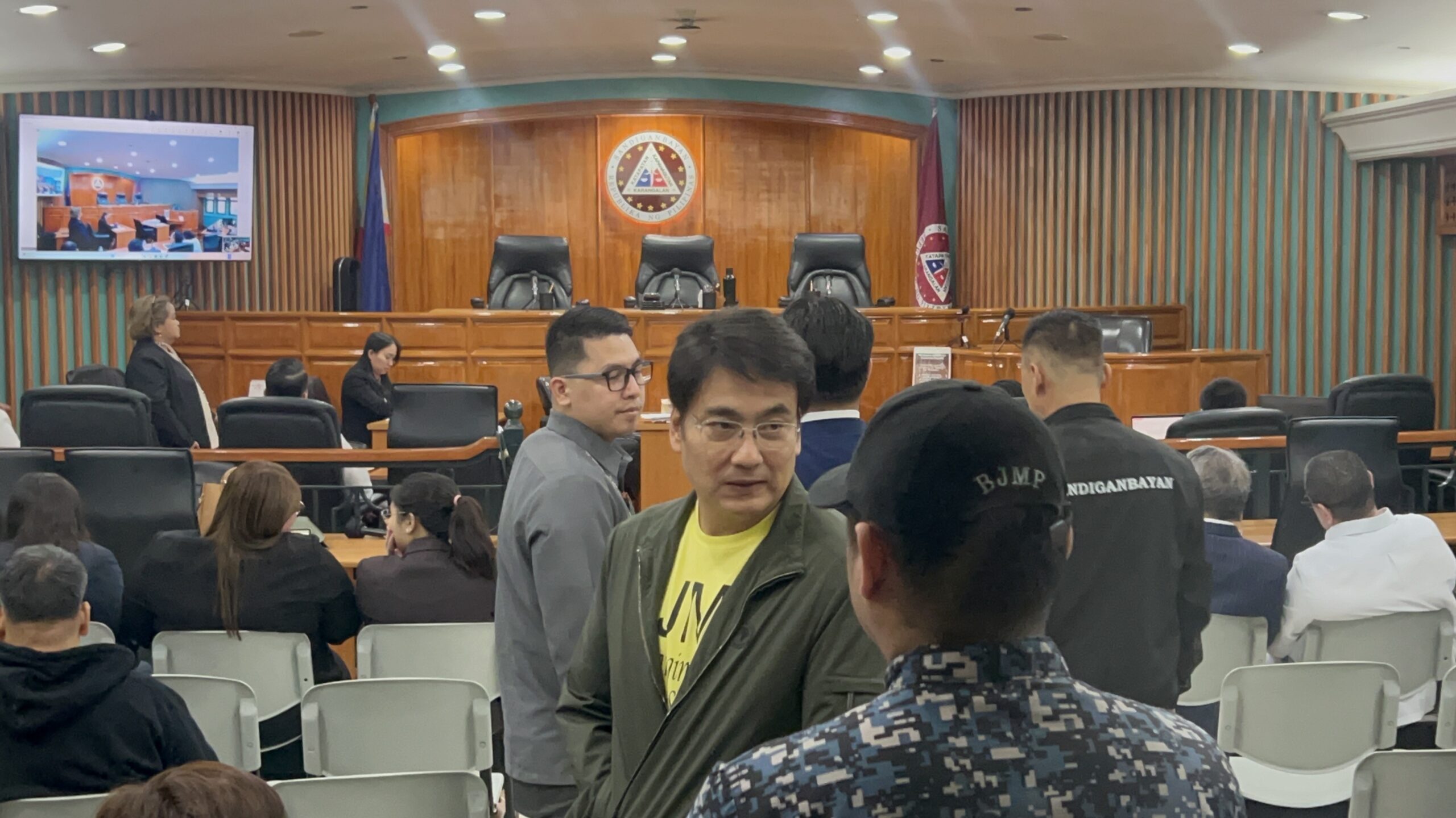Revilla refuses to enter plea in graft case arraignment