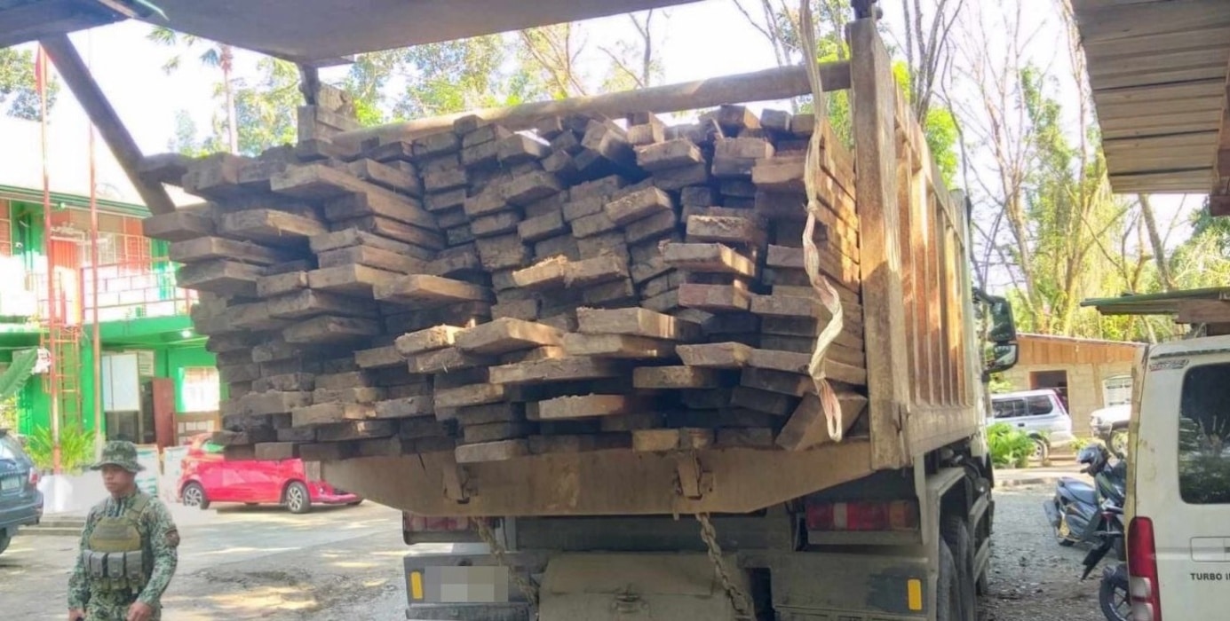 P365,000 worth of illegally cut lumber seized in Apayao