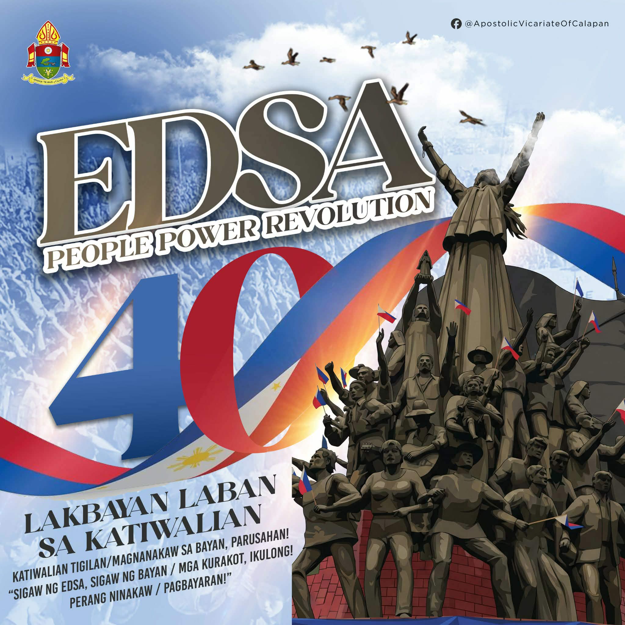 ‘Lakbayan’ in Calapan to mark EDSA’s 40th year with anti-corruption call