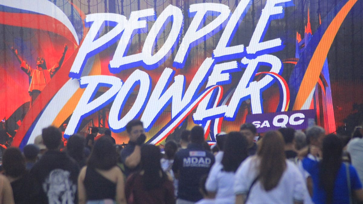 Artists, youth channel People Power in concert
