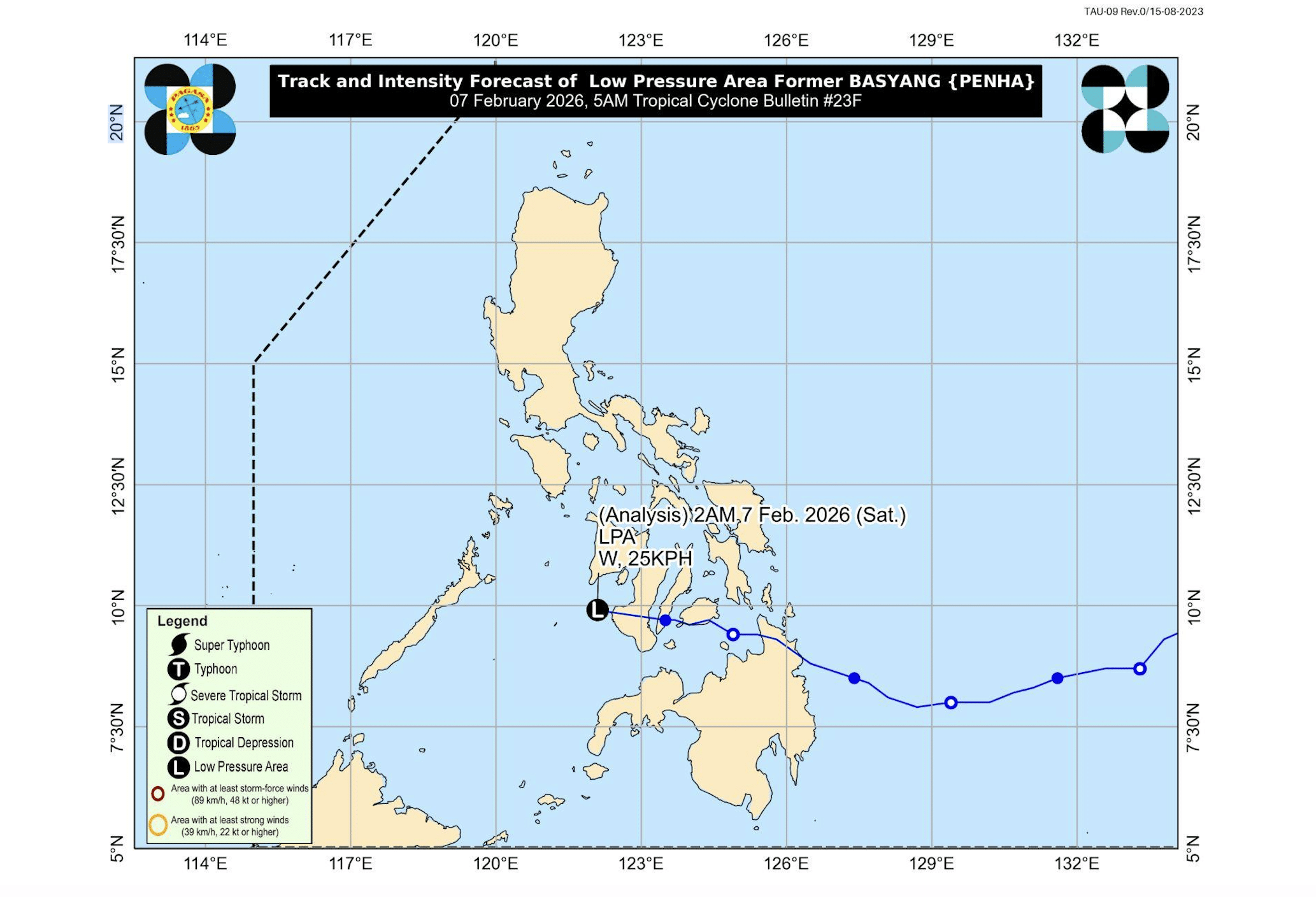 Basyang weakens into low-pressure area