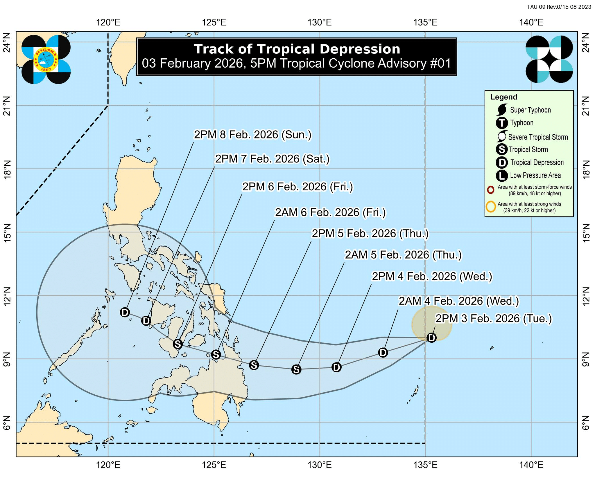 Tropical depression Basyang enters PAR, may become tropical storm