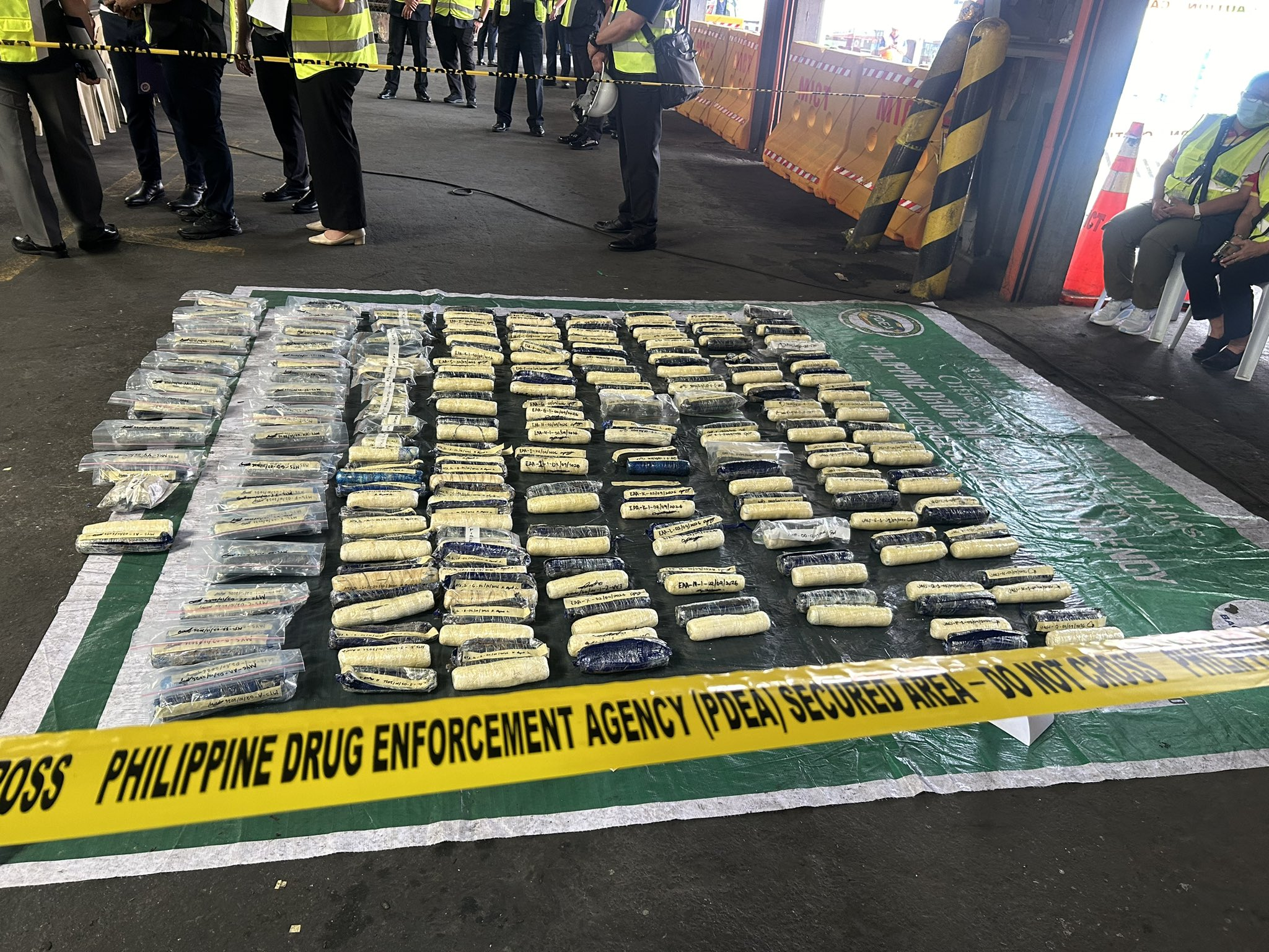 P278-M shabu hidden inside container’s top rail intercepted at Manila port