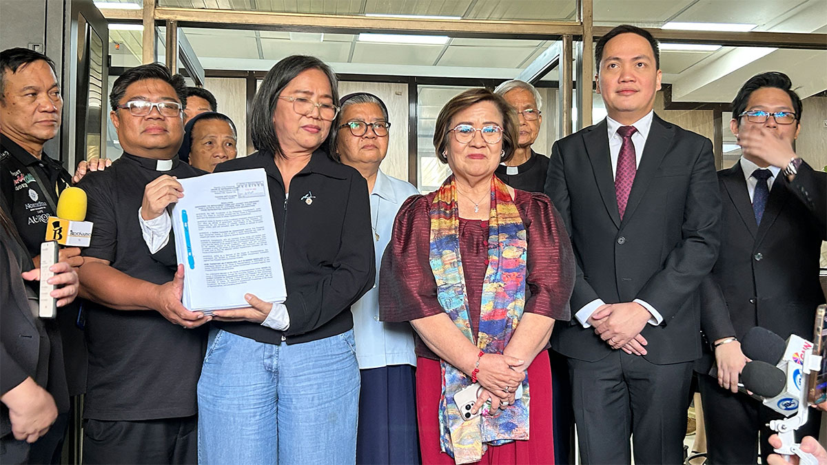 Church-led groups file 3rd impeach rap vs VP Sara Duterte