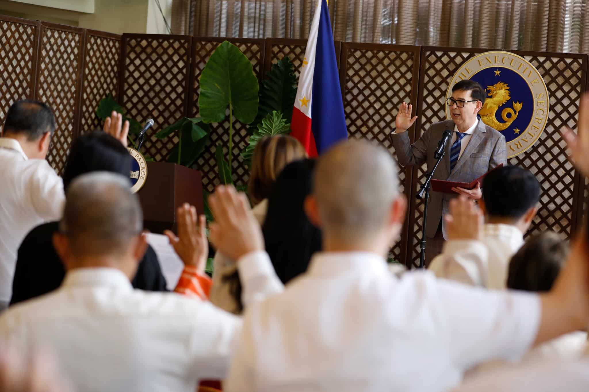 Recto urges new officials to uplift lives of Filipinos