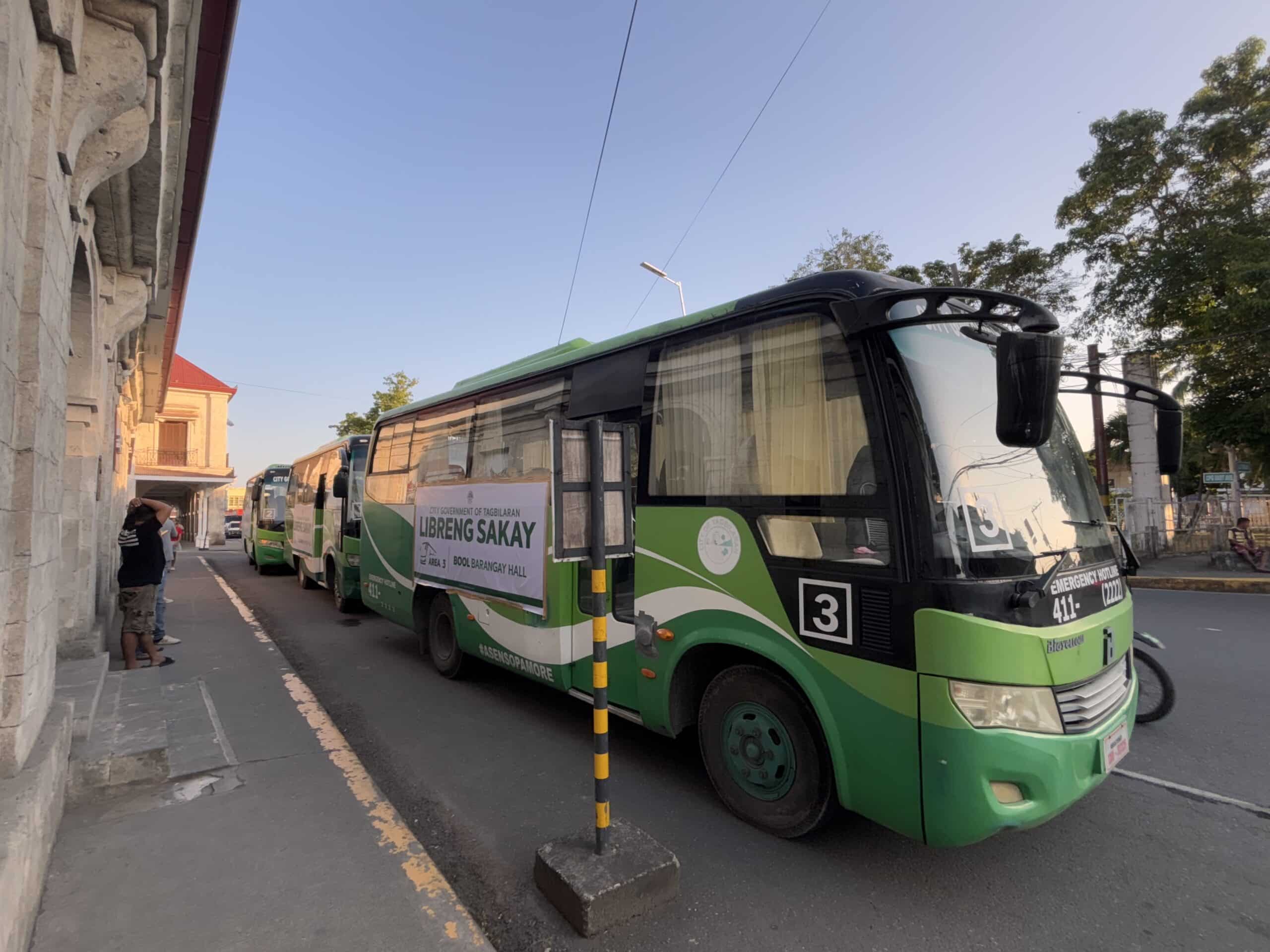 Tagbilaran City launches 'Libreng Sakay' program for commuters