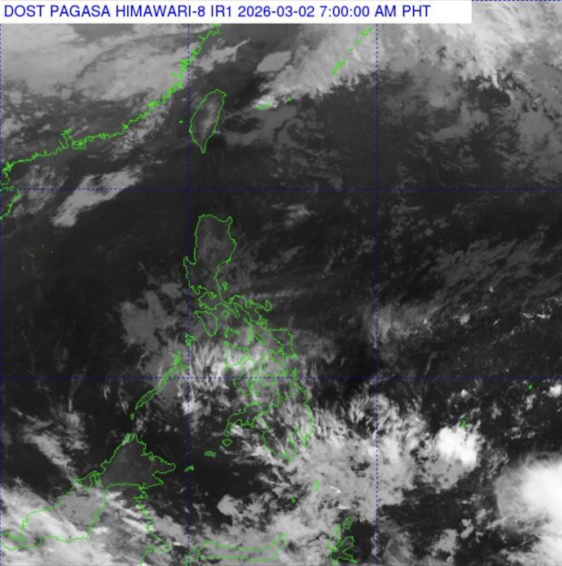 Hot, humid weather expected in PH on Monday