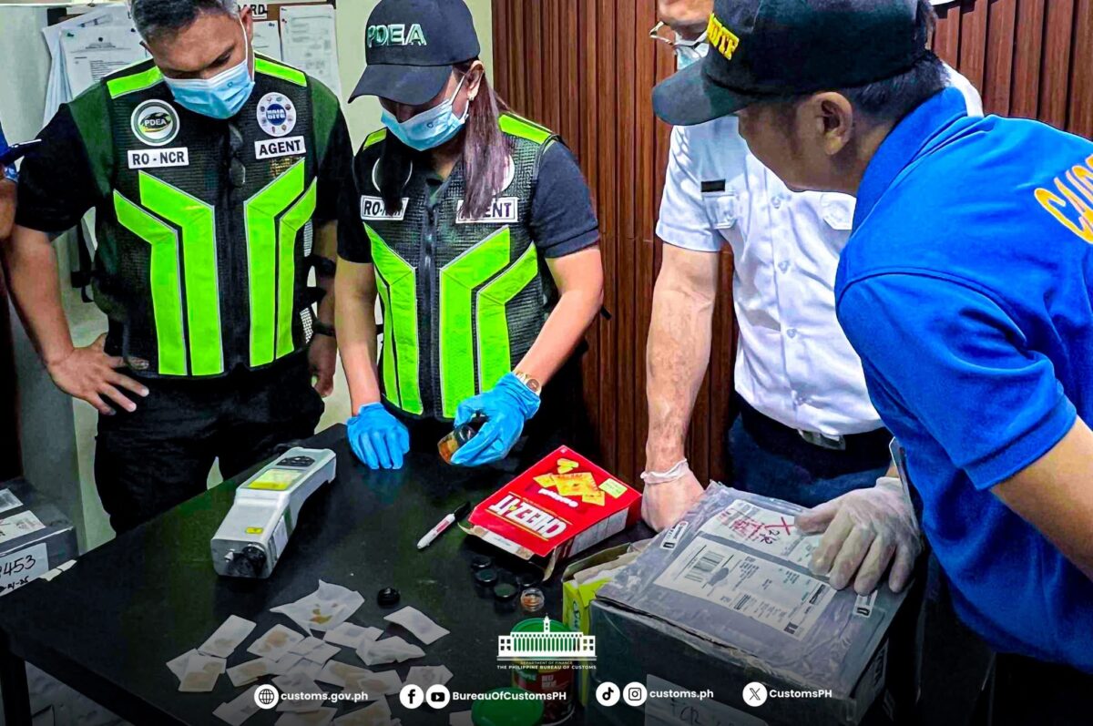 Illicit drugs declared as consumer goods intercepted at NAIA