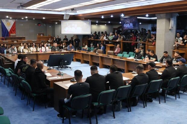 Baligod group shows up in Senate but snubs panel