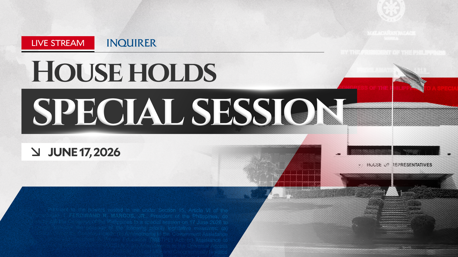 WATCH: House to tackle priority bills on special session WATCH: House to tackle priority bills on special session