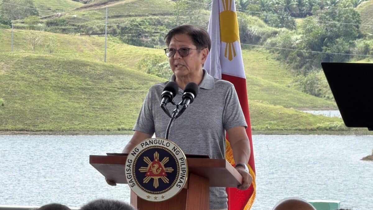 Marcos pushes climate-smart farming as Bohol irrigation project opens