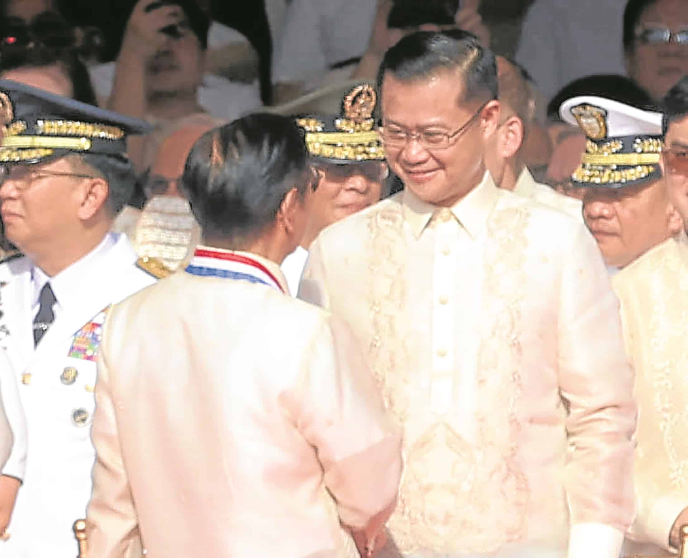 Marcos recognizes Gatchalian as Senate leader in Freedom Day speech