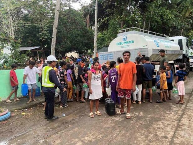 Manila Water supplies hygiene needs of Mayon, Mindanao evacuees