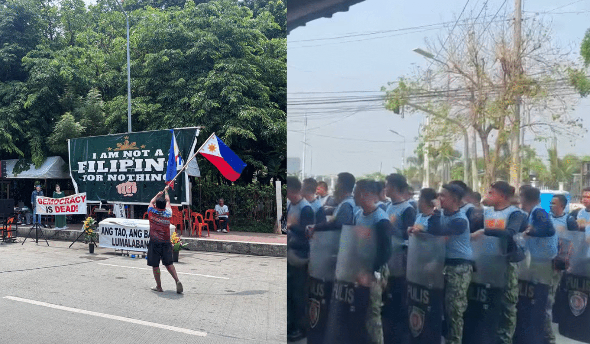 Duterte groups rally at Senate