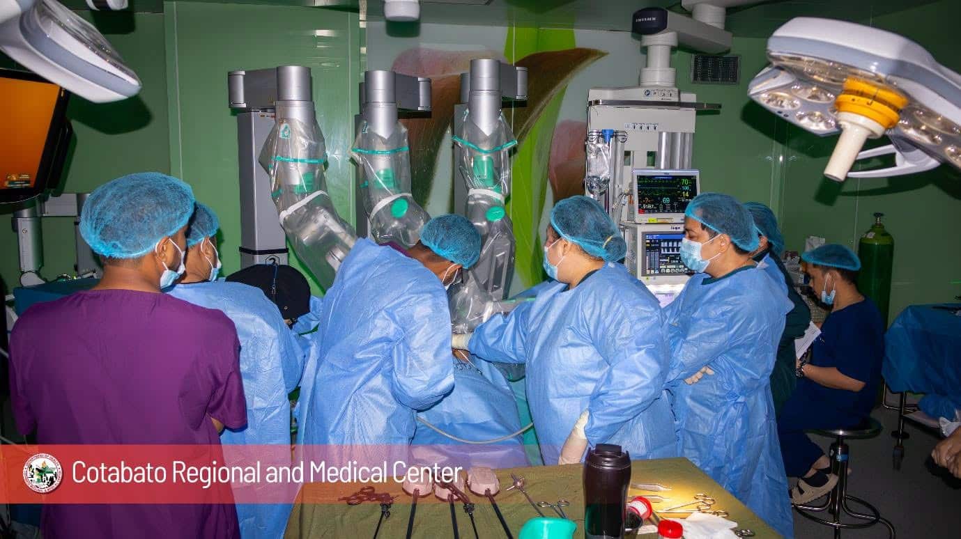 Cotabato public hospital starts robotic-assisted surgeries