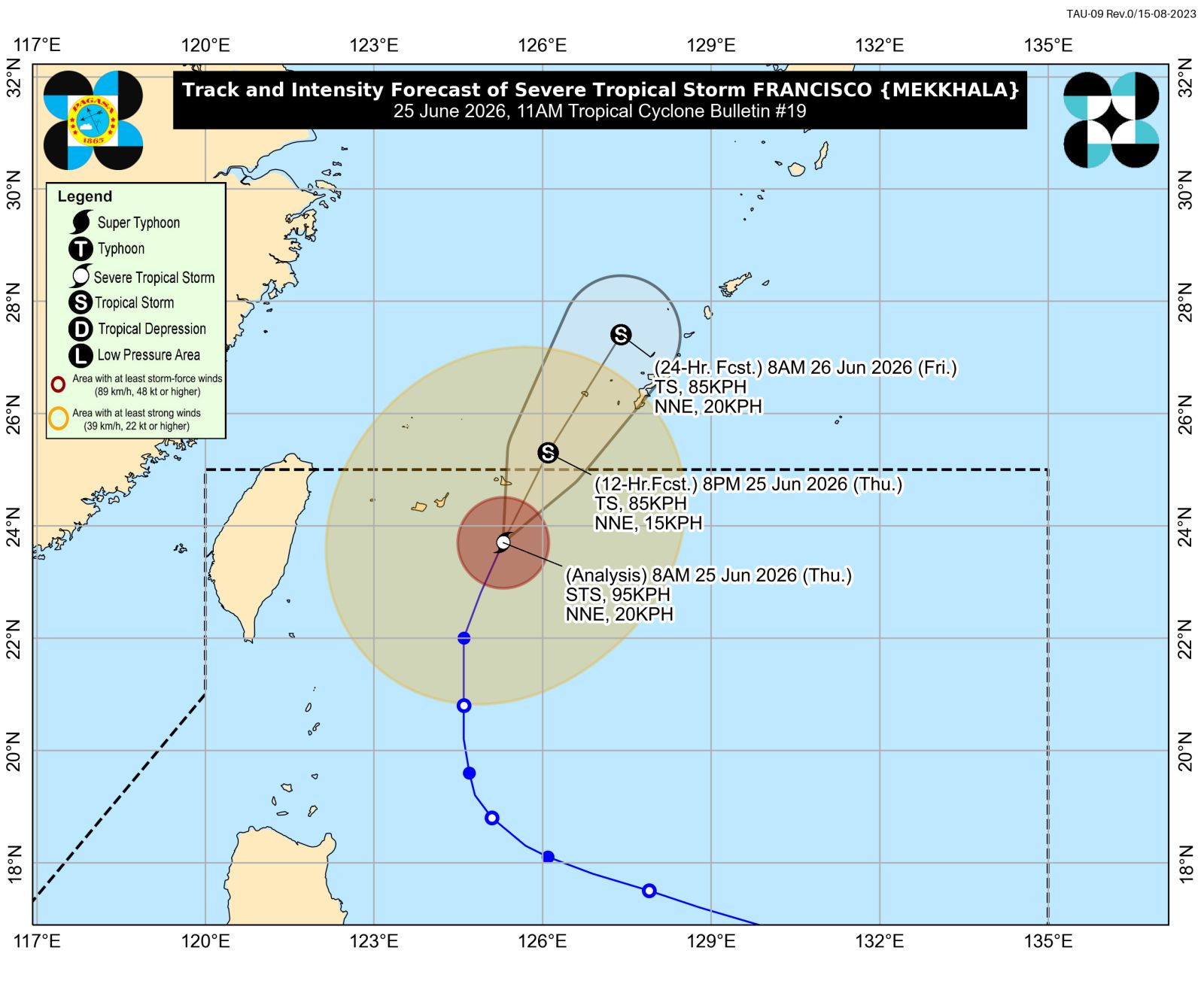 ‘Francisco’ weakens further; wind signal over Batanes lifted
