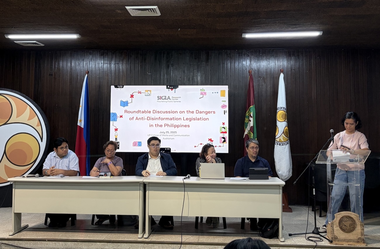 LARAWAN: Diosa Labiste PARA SA KWENTO: Nanawagan ang mga grupo sa mga panukalang batas laban sa disinfo na nagbibigay ng kapangyarihan sa gobyerno na tanggalin ang mga post sa social media