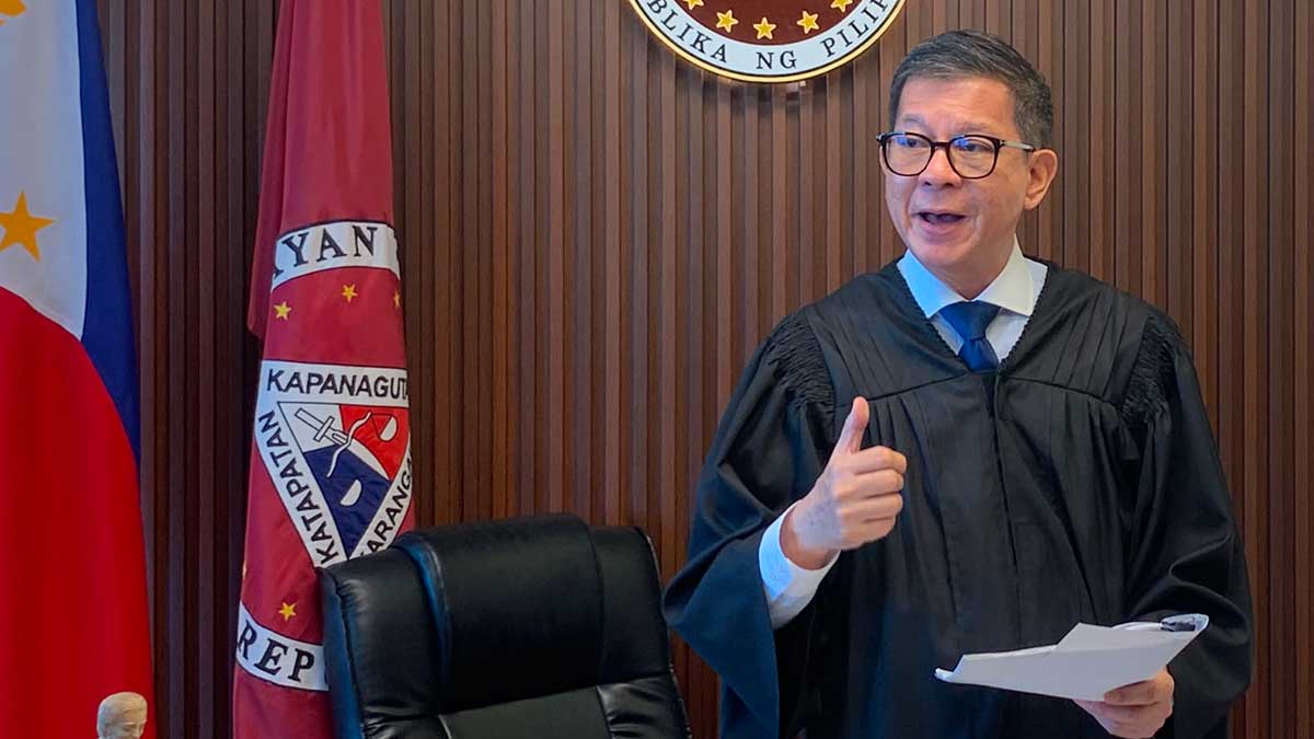 Sandiganbayan justice appeals for calm after Marcoleta's arrest
