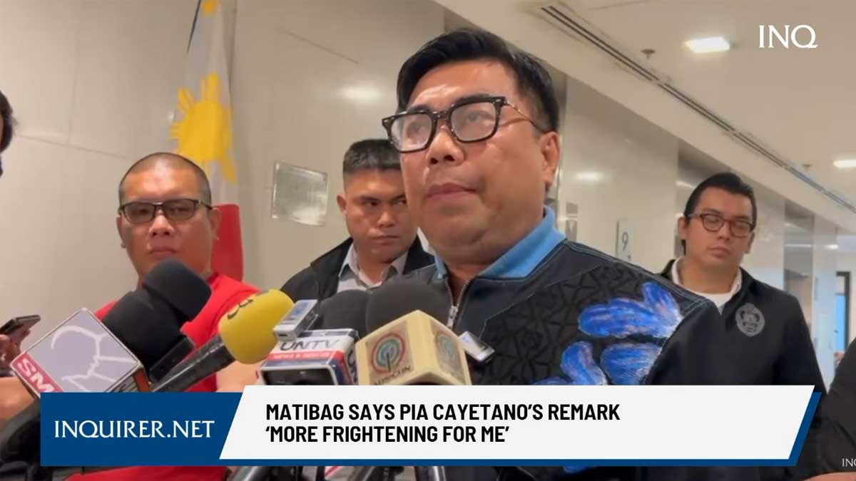 WATCH: Matibag questions Pia Cayetano’s ‘possibly contemptible’ remark