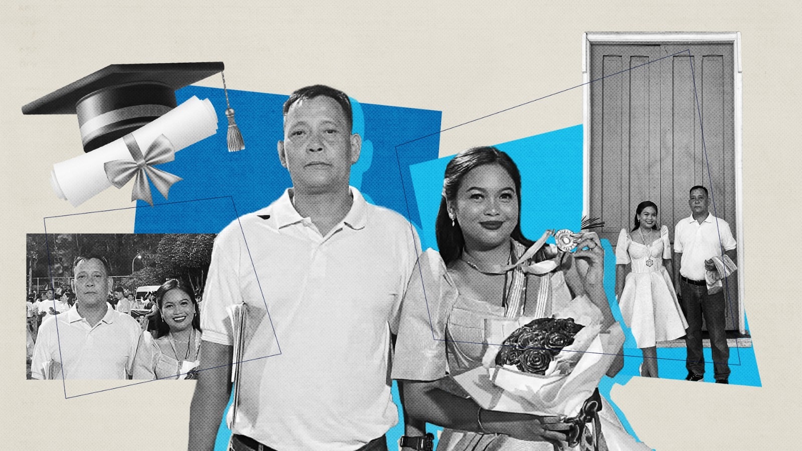 Security guard gets reward after daughter graduates cum laude