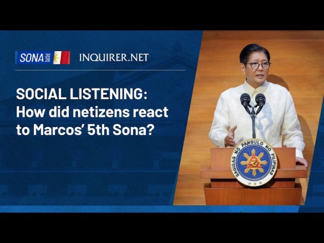 SOCIAL LISTENING: How did netizens react to Marcos' fifth Sona?