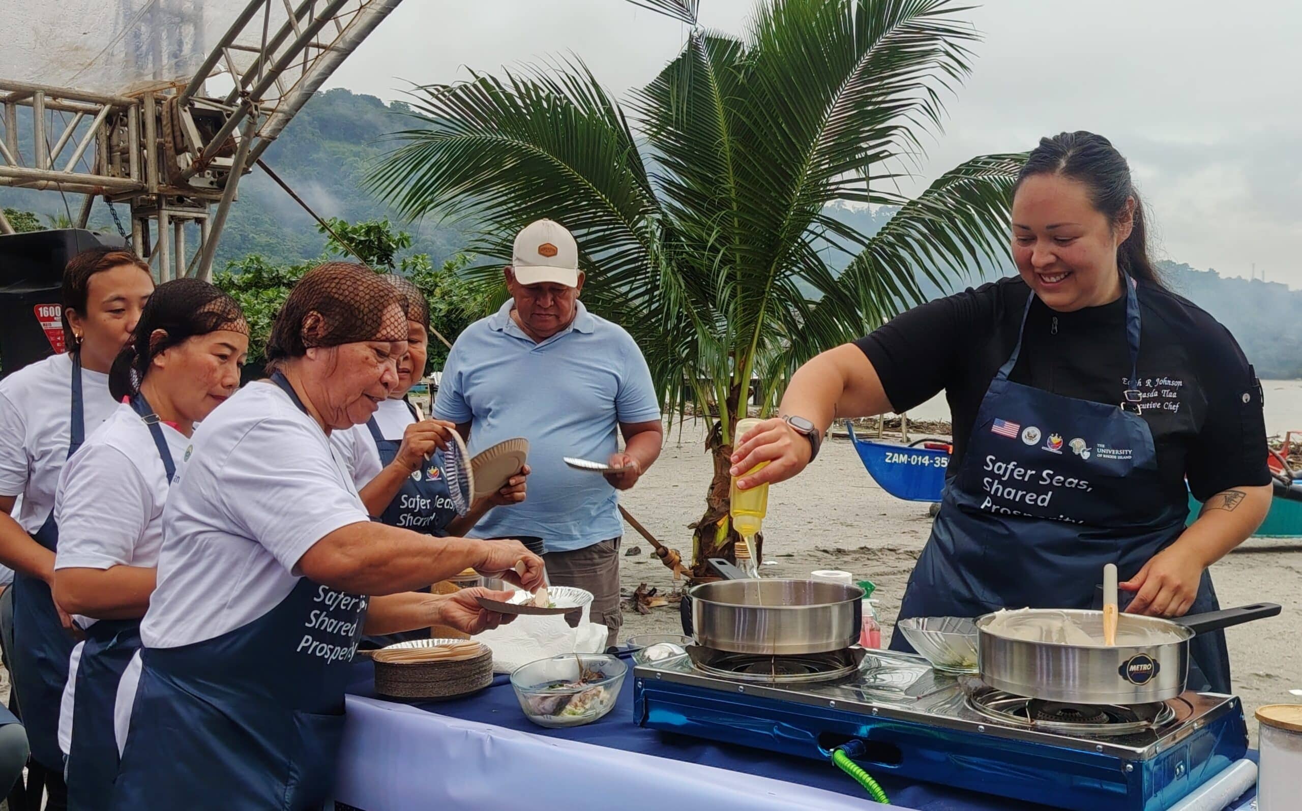In Olongapo, US chefs give humble 'galunggong' a gourmet twist