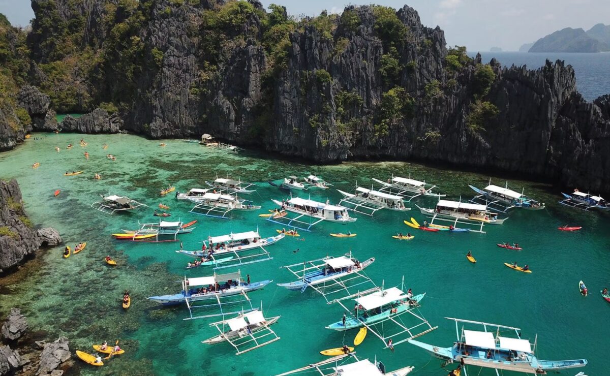 Some of the alluring beaches in Palawan.