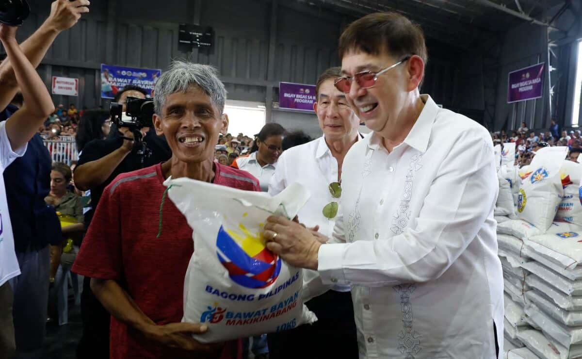 Recto rice distribution
