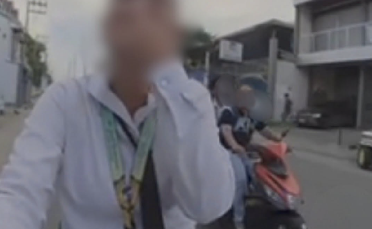 MANILA, Philippines — The Land Transportation Office (LTO) has summoned a student vlogger for allegedly driving a motorcycle without a helmet.