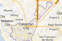 Caloocan City Map 
