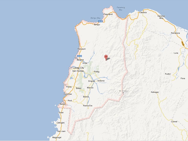 Ilocos Norte Map 