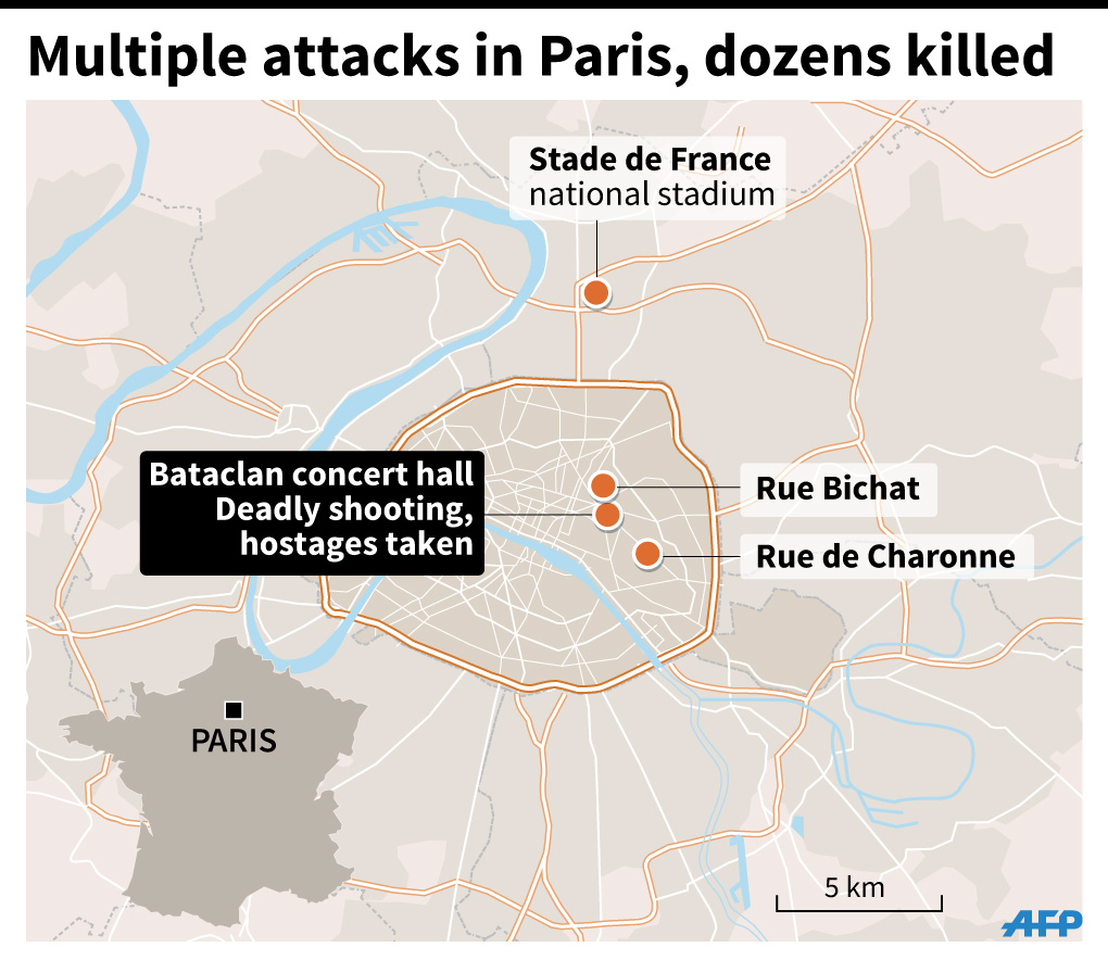 Bataclan attackers blew themselves up—Paris police | Inquirer News