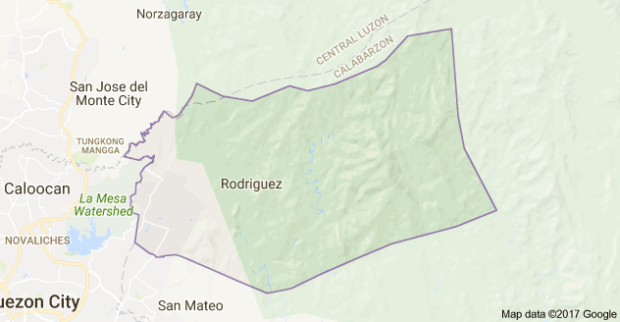 Montalban Rizal Map