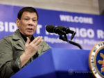President Rodrigo Roa Duterte, in his speech during the inauguration of the new Communications, Navigation, Surveillance / Air Traffic Management (CNS/ATM) Systems Development Project at the Philippine Air Traffic Management Center (PATMC) in Pasay City on January 16, 2018, issues a stern warning on the local government officials who are found to be inefficient in their service. SIMEON CELI JR./PRESIDENTIAL PHOTO