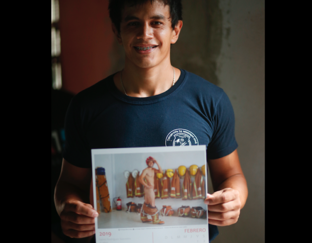 Paraguayan firefighters get naked in calendar to raise 