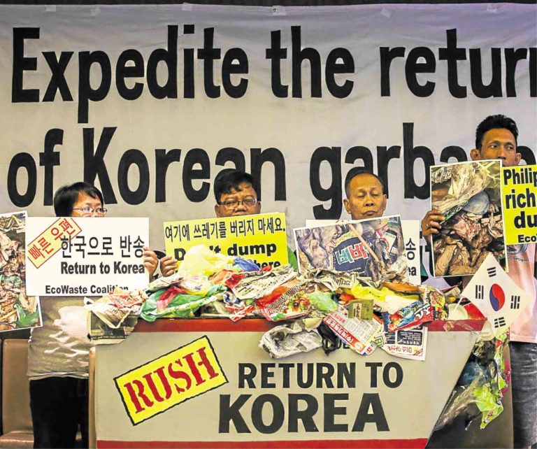 DENR Told: Bare Korean Waste Test Results | Inquirer News