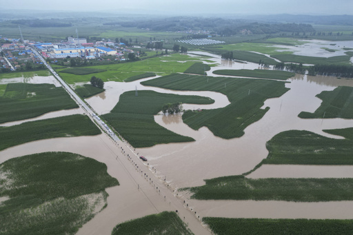 northeast China is hit by more floods