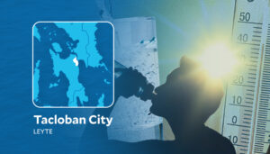 Tacloban City sears at 47°C