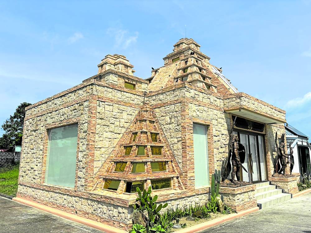 Pyramid-inspired mausoleum stands out in Bacolod